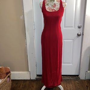 Jessica McClintock Gunne Sax Red Shimmer Prom Dress